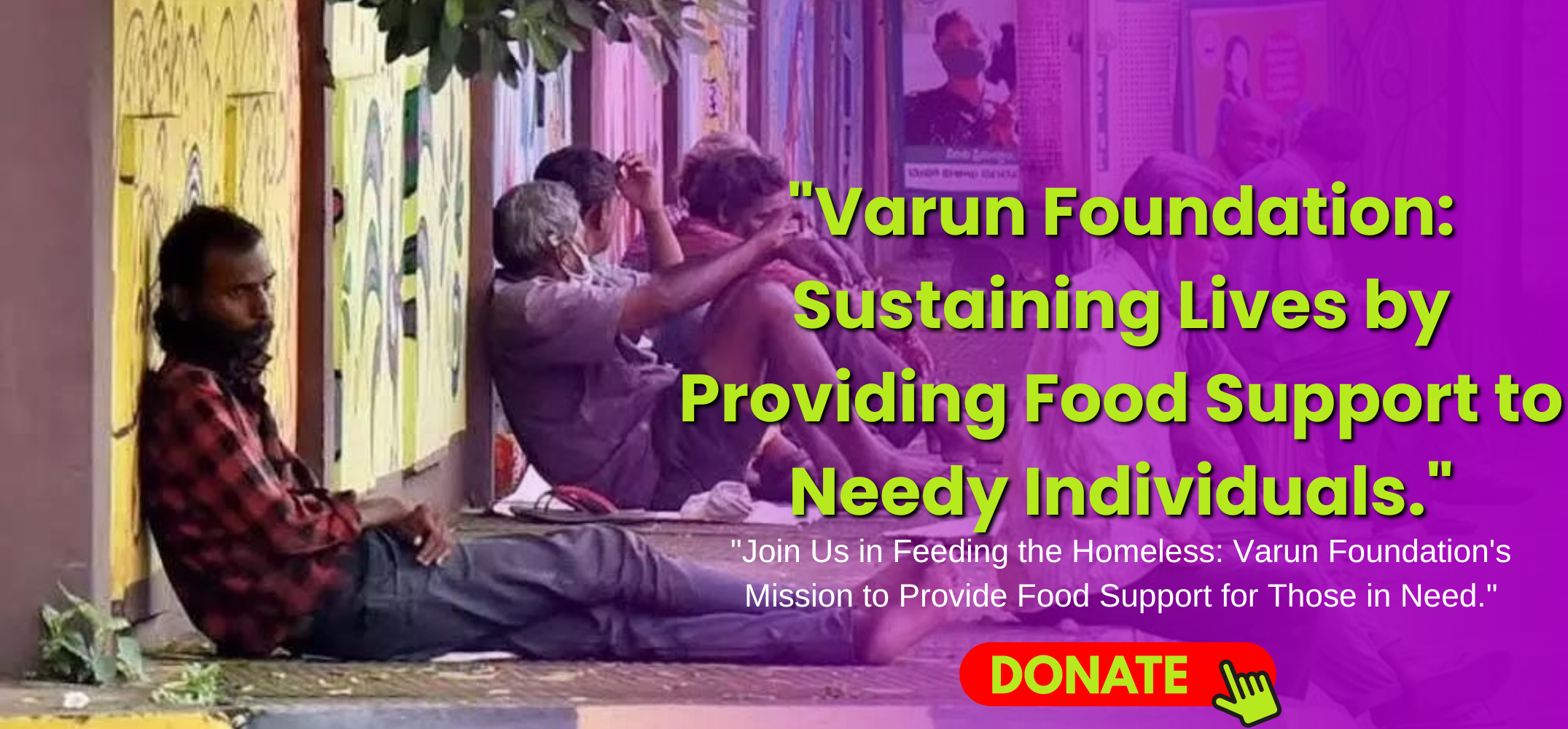 varunfoundation homeless